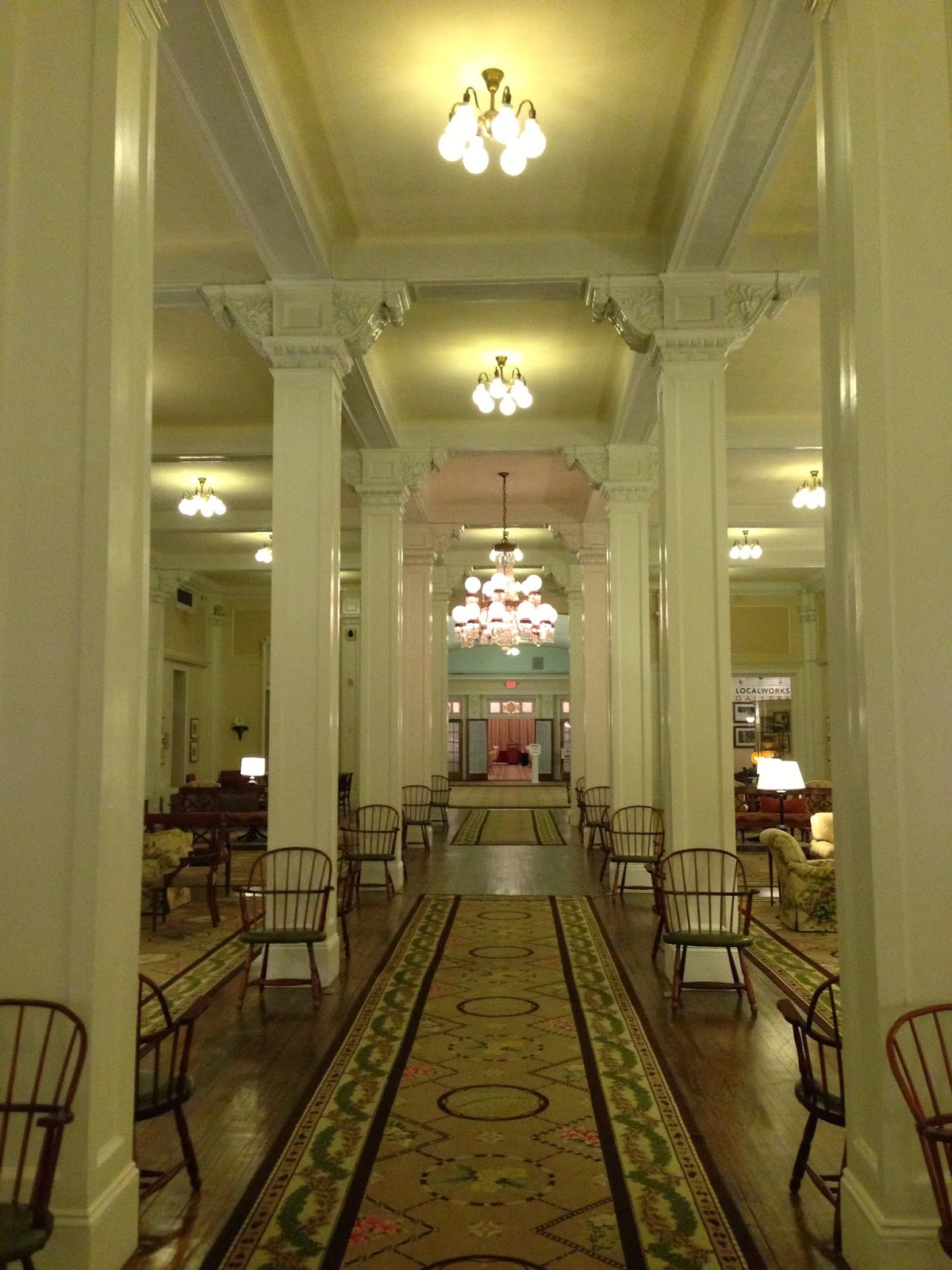 Lobby of the Mount Washington Hotel