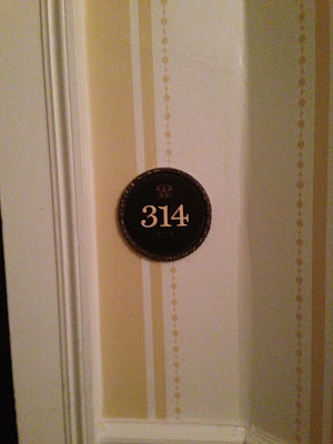 The door to Room 314 of the Mount Washington Hotel - Carolyn's Room