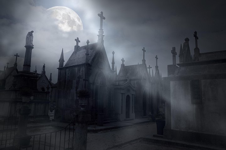 Cemetery and Ghost BYOB Bus Tour in New Orleans