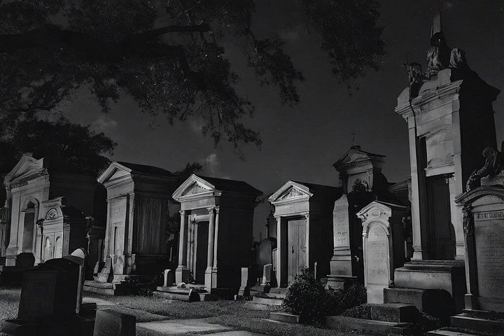 Cemetery and Ghost BYOB Bus Tour in New Orleans
