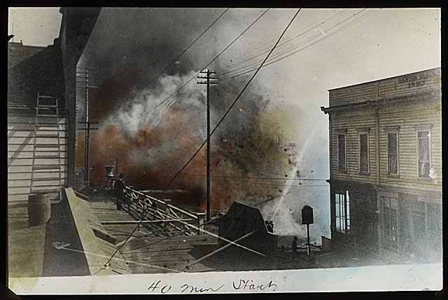 Great fire, Seattle, June 6, 1889