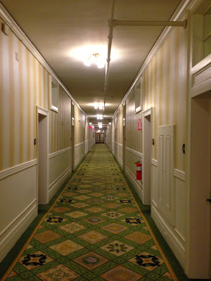 Interior hallway of the Mount Washington Hotel