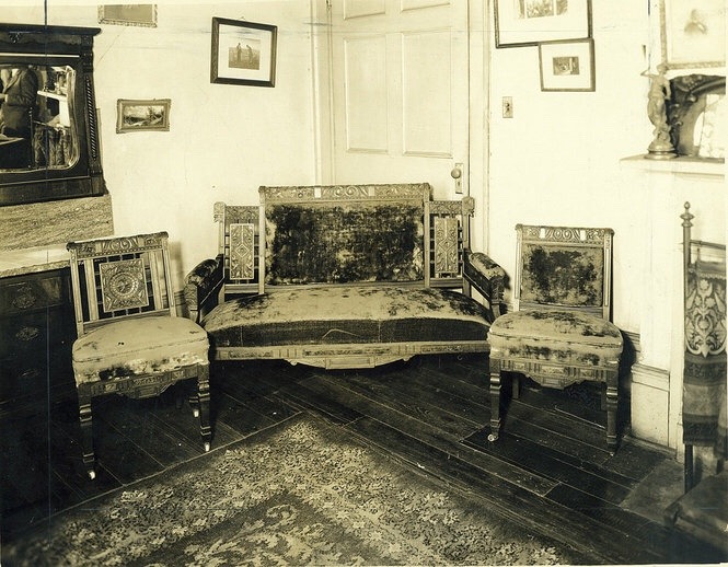 Interior room at the LaLaurie Mansion