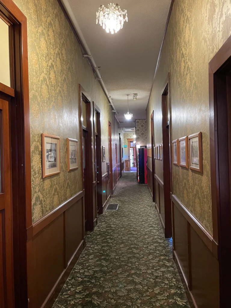 Manresa Castle hallway