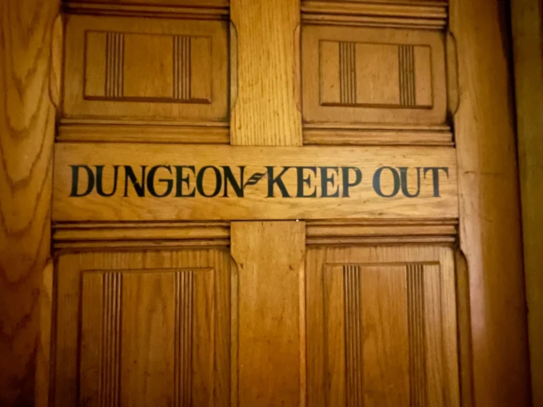 Door to the dungeon in Manresa Castle!