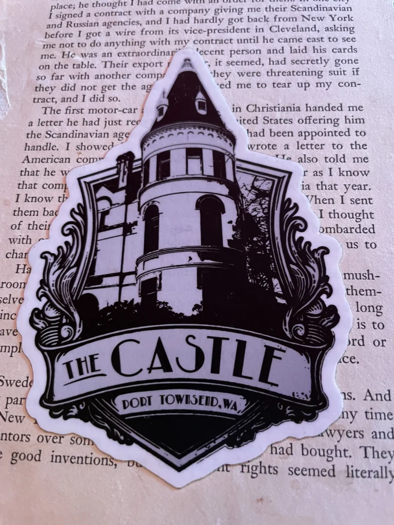 Decorative sticker of "The Castle"