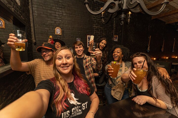 Raise a toast to spirits of both kinds on our Haunted Bar Crawl!