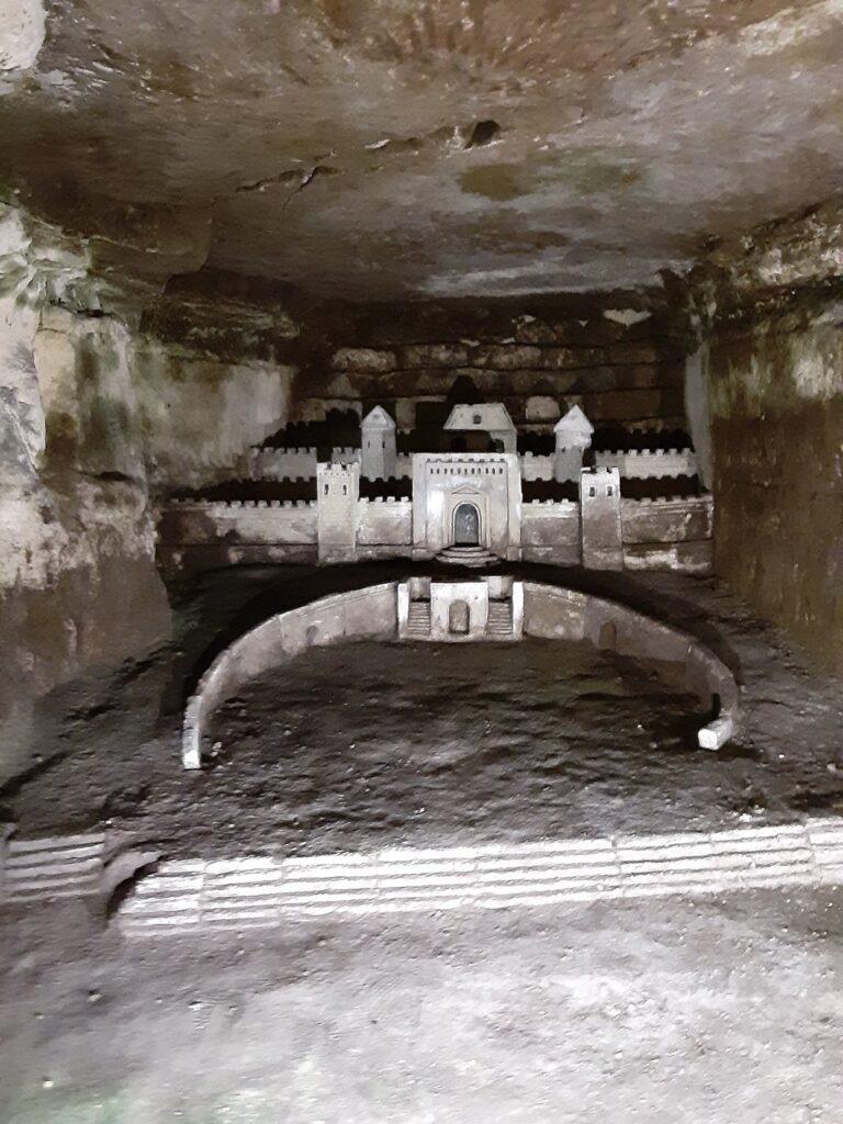 Paris catacombs