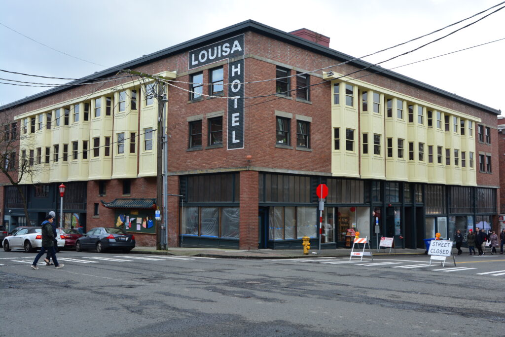 The Louisa Hotel building, Chinatown-International District, Seattle